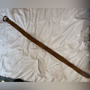 Men's Brown Leather Belt